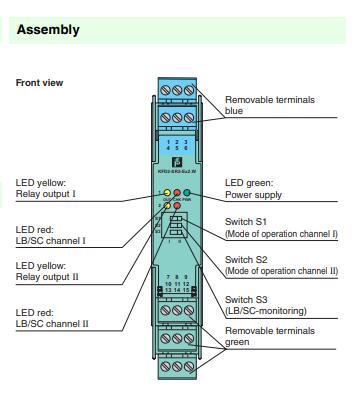 Brand New Switch Amplifier KFD2-SR2-Ex2.W Intrinsic Safety Barriers Isolated Barriers K-System Special offer ~