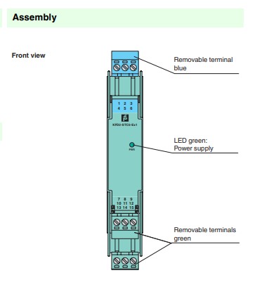 100% New & Original SMART Transmitter Power Supply KFD2-STC5-Ex1 Intrinsic Safety Barriers Isolated Barriers K-System