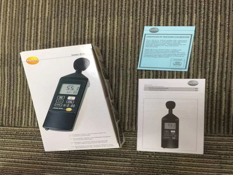 In Stock testo 815 - Sound level meter Order-Nr. 0563 8155 New & Original with very competitive price and One year Warranty 