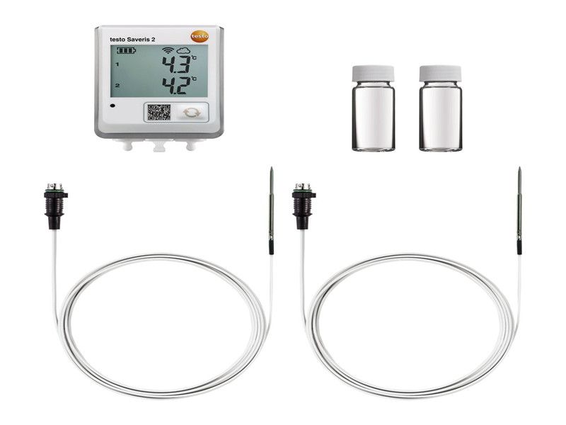 Brand New testo Saveris 2 - set for temperature monitoring in refrigerators Order-Nr. 0572 2103 very competitive price On sale