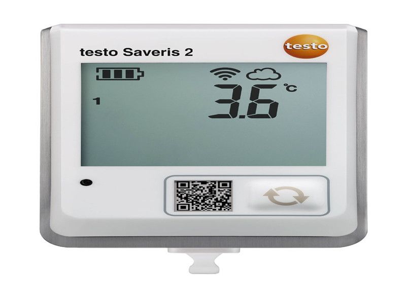 Brand New testo Saveris 2-T1 - WiFi data logger with display and integrated NTC temperature probe Order-Nr. 0572 2031 