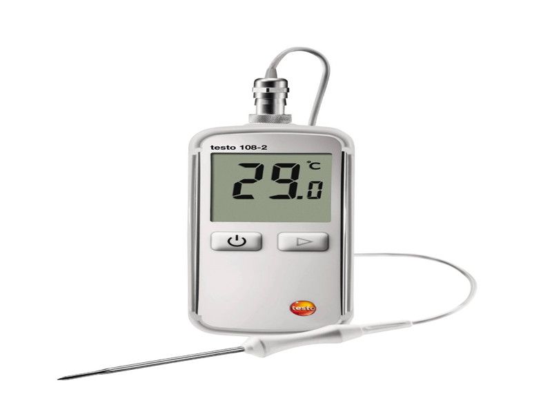 Brand New Testo 108-2 - Temperature measuring instrument with lockable probe Order-Nr. 0563 1082 In Stock with Good rate