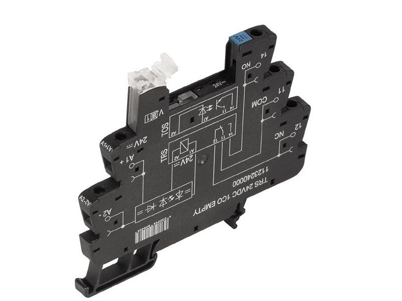 Weidmuller TRS 24VDC 1CO EMPTY , 1123240000 TERMSERIES, Relay bases New & Original with very competitive price and One year Warranty