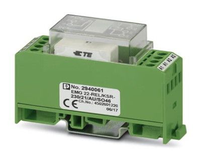 Phoenix Relay Module - EMG 22-REL/KSR-230/21/AU/SO46 - 2940061 New & Original with very competitive price and One year Warranty