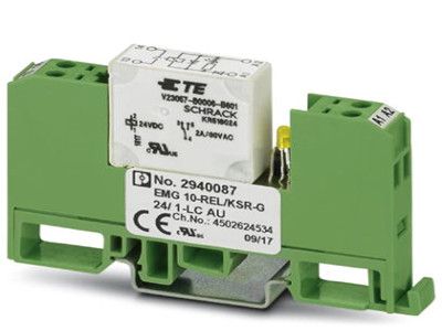 Phoenix Relay Module - EMG 10-REL/KSR-G 24/ 1-LC AU - 2940087 New & Original with very competitive price and One year Warranty
