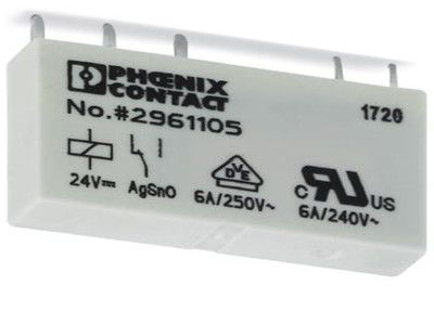 Phoenix Single relay - REL-MR- 24DC/21 - 2961105 New & Original with very competitive price and One year Warranty