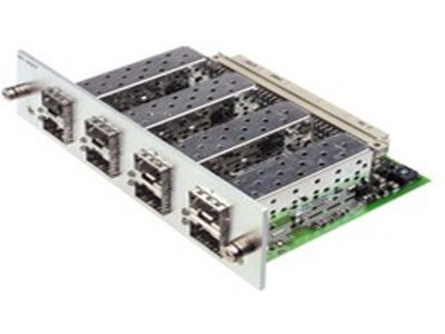 HIRSCHMANN M1-8SFP 8 x 100 BASE-X port media module with SFP slots for modular, managed, Industrial Workgroup Switch MACH102 