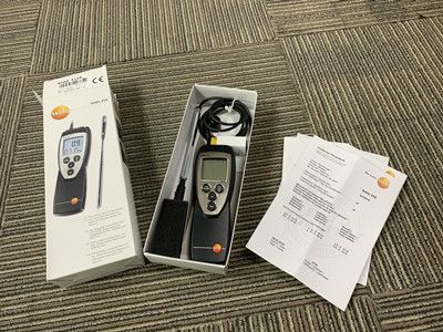 New Arrvial of Testo 416 - Small vane anemometer Order-Nr.  0560 4160 New & Original with very competitive price and One year Warranty