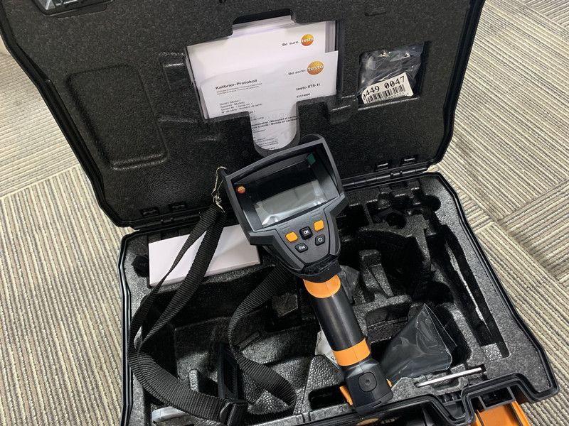 In Stock Testo 875-2i - Thermography kit with SuperResolution Order-Nr. 0563 0875 V3 Brand New with Very Competitive Price 