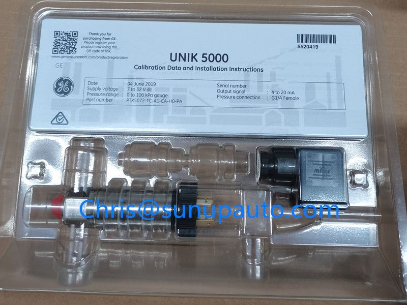 Original GE Druck PTX 5062-TD-A3-CA-HO-PA UNIK 5000 Series Pressure Transmitter