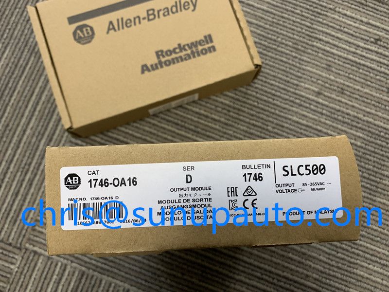 Original In Stock Allen-Bradley 1746-OA16 SLC 500 Digital I/O Modules