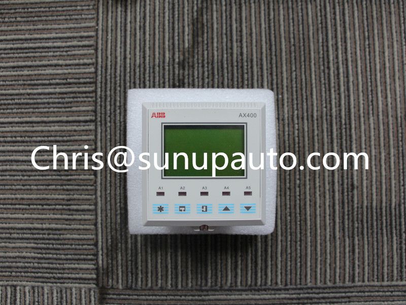 HOT SALE ABB AX400 series AX466/11001 Single and dual input analyzers for low level conductivity