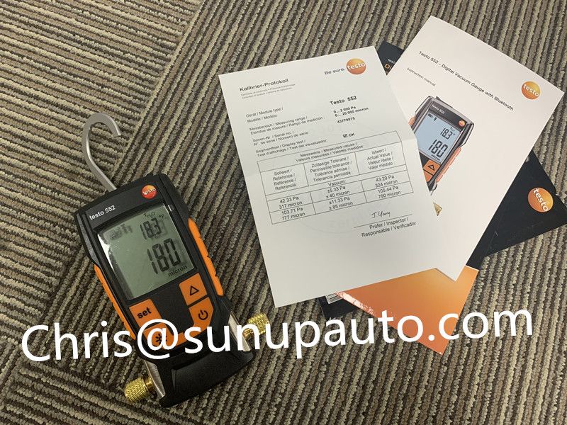 In Stock Original testo 552 - Digital vacuum / micron gauge with Bluetooth Order-Nr. 0560 5522 New & Original with very Good discount 