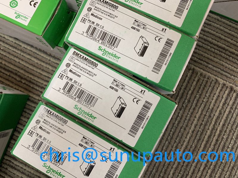 Original In Stock SCHNEIDER BMXAMI0800 Non-isolated analog input module X80 - 8 inputs - fast speed