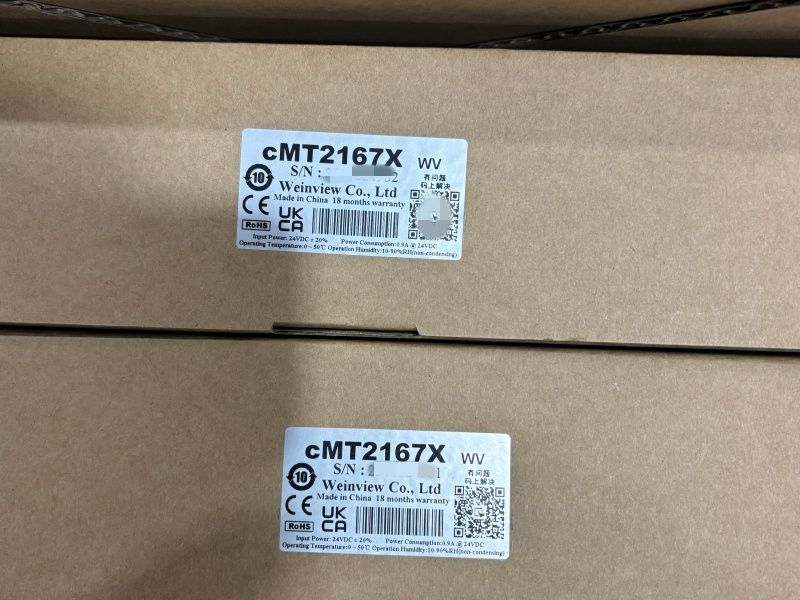 In Stock New & Original WEINTEK CMT2168X HMI with 15.6" WVA Display